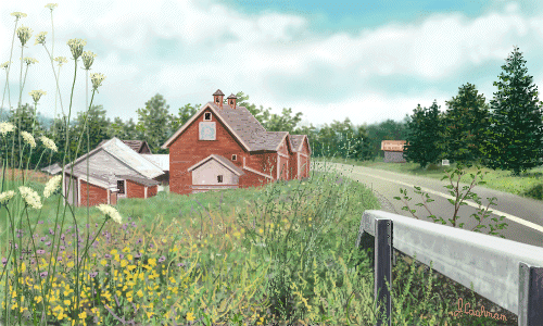 Red Barn in Windham